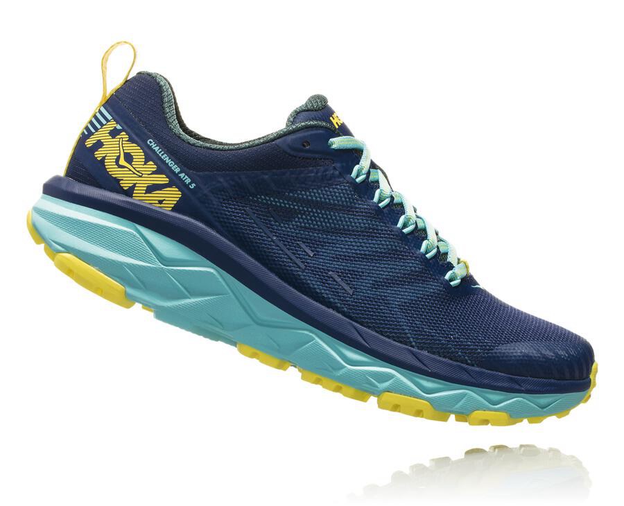 Hoka One One Trail Schoenen Dames - Challenger Atr 5 - Blauw - XV9083751